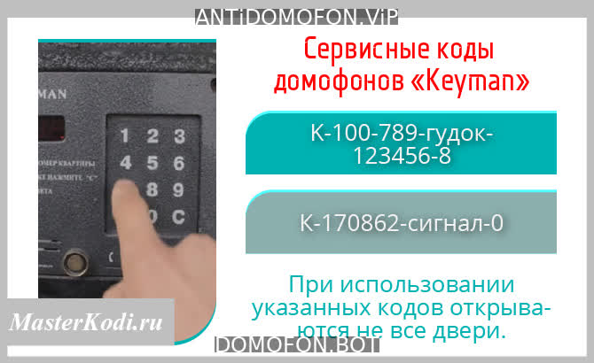 Открыть подъезд кодом Пенза